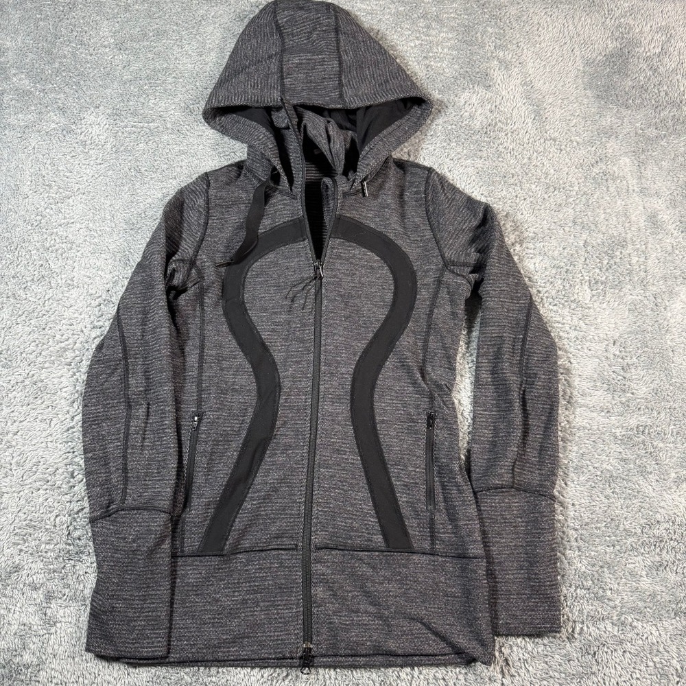 Lululemon Stride Jacket Womens Size 4 Performance Outdoor Thumbholes